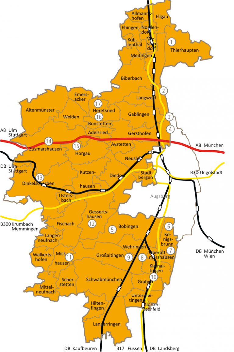 Energiepfad_Augsburg_Karte - Bürgerstiftung Augsburger Land